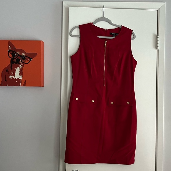 Sharagano Dresses & Skirts - Little red dress